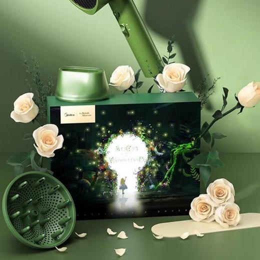 美的电吹风机爱丽丝联名绿野仙踪款大功率礼盒装MB-AJ0502负离子 商品图3