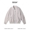 SDSA男装2026新款高贵轻奢复古工装风翻领夹克大口袋铆钉外套宽松 商品缩略图0