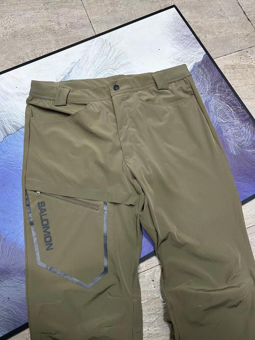 F030693口袋字母冰丝徒步裤男款运动徒步登山软壳裤 商品图9