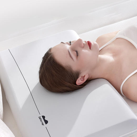 双芯记忆棉枕头  触感亲肤软糯  慢回弹深睡枕 商品图2