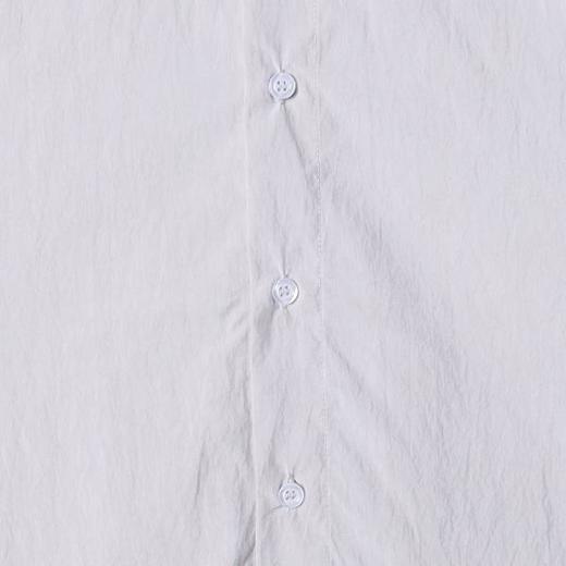 SDSA男士春夏新款痞帅男装时尚简约纯色长袖衬衫百搭舒适休闲衬衣 商品图2