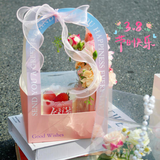 【38女神节蛋糕】3寸蛋糕礼盒 商品图0