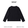 SDSA男装2026新款高贵轻奢韩版纯色双层领肌理长袖百搭时尚上衣 商品缩略图4