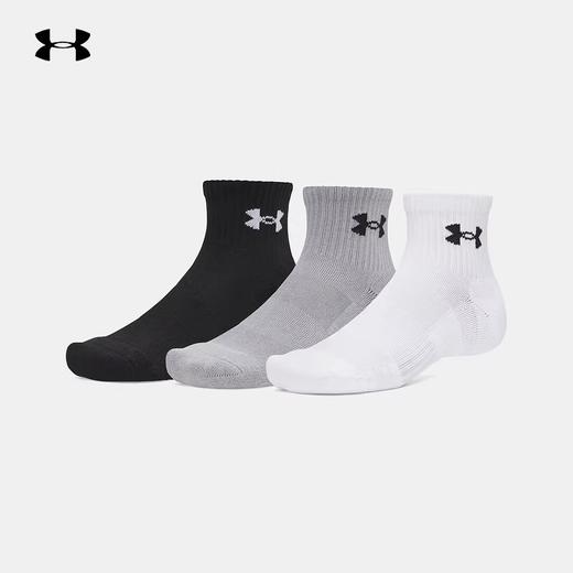 安德玛（UNDERARMOUR）（新品）2026S/S中性中筒袜 6009686-101 商品图0