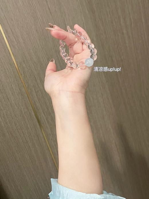 F030653单圈时尚百搭ins风海蓝宝水晶手链手串 商品图11