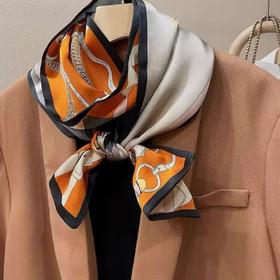 3F勃戈俏尔雅蚕丝领带巾