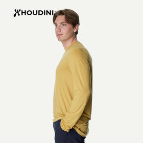 HOUDINI胡丁尼Tree LS树男户外26春夏新天丝徒步长袖T恤 840065