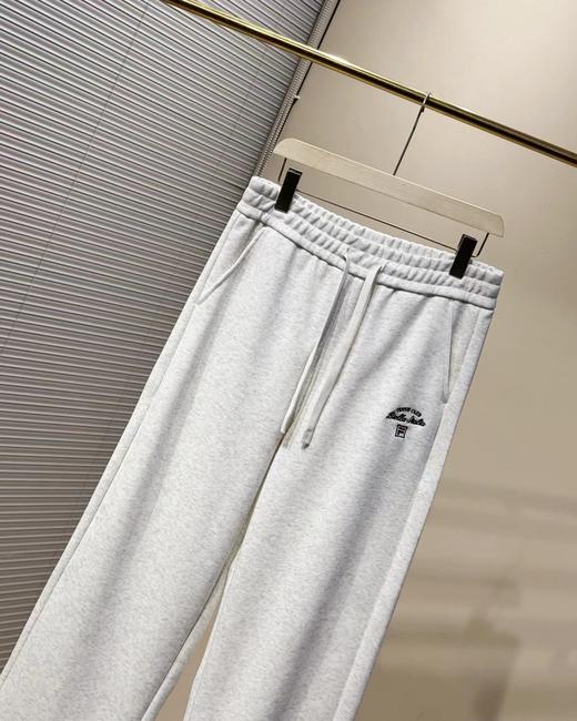 F0306120男士阔腿裤运动长裤万针刺绣工艺春款宽松直筒裤时尚舒适休闲裤 商品图10