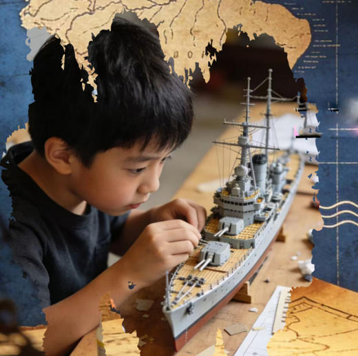 少年航海家深蓝探索营！探经远舰百年历史、DIY舰船模型、解锁水下机器人科技，登科考船等，高校体验+双证书，一天解锁历史+科技+创造！ 商品图0