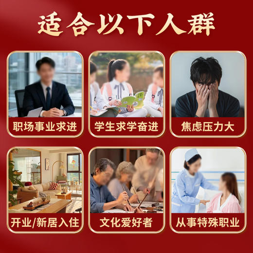 雷击木天官赐福背面镶嵌大五帝钱摆件客厅办公室桌面摆台家居饰品 商品图3