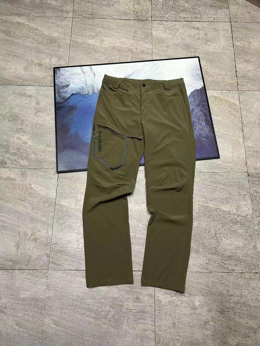 F030693口袋字母冰丝徒步裤男款运动徒步登山软壳裤 商品图8