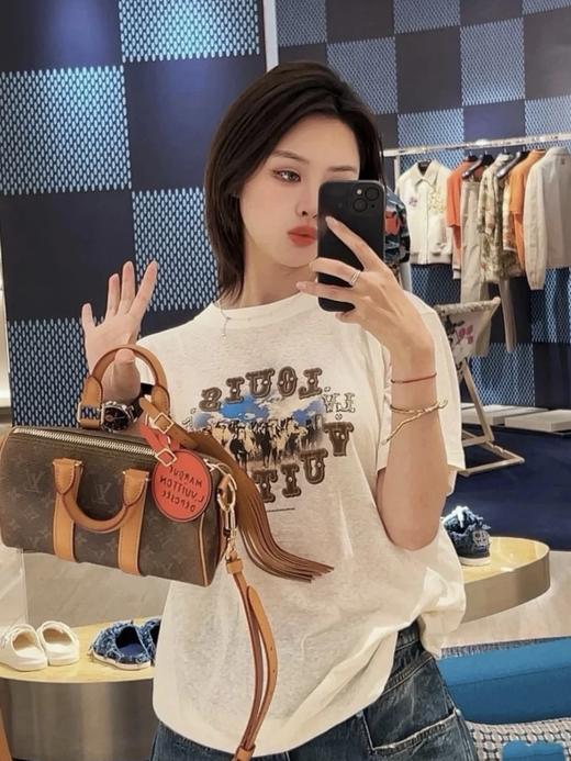 驴家25ss雪花棉金属钻短袖T恤（DY） 商品图4