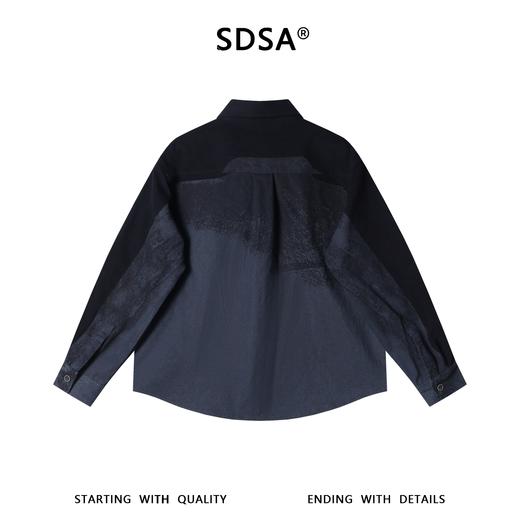 26CS26SDSA男装2026新款高贵轻奢设计师百搭撞色印花长袖衬衫百搭宽松 商品图4