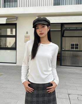 圆领小标双边抽褶睡衣-纪念日百货门店同款169151402