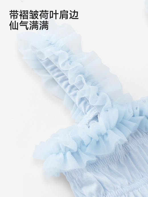 英氏儿童连衣裙女童吊带裙夏季新款蓬蓬裙可爱公主裙YRLEJ2S037A 商品图3