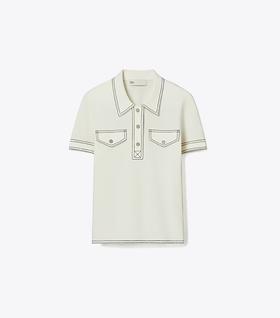 TORY BURCH POLO女  177590-104-F 白色.