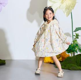 GAP 49.9元 洋气长袖宽松蓬蓬连衣裙 (线上线下同时在售不保证有货，活动款不退不换介意勿拍) 657665-QS