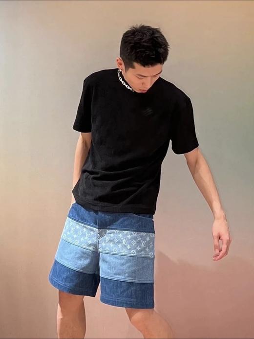 驴家25ss毛巾格提花短袖T恤（DY） 商品图4