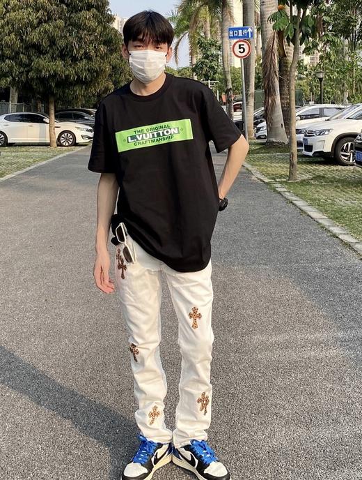 驴家25ss绿箭印花字母短袖T恤（DY） 商品图12