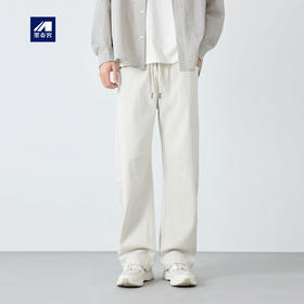 墨麦客男装美式休闲男士休闲裤2026春季新款直筒宽松裤子男91551.