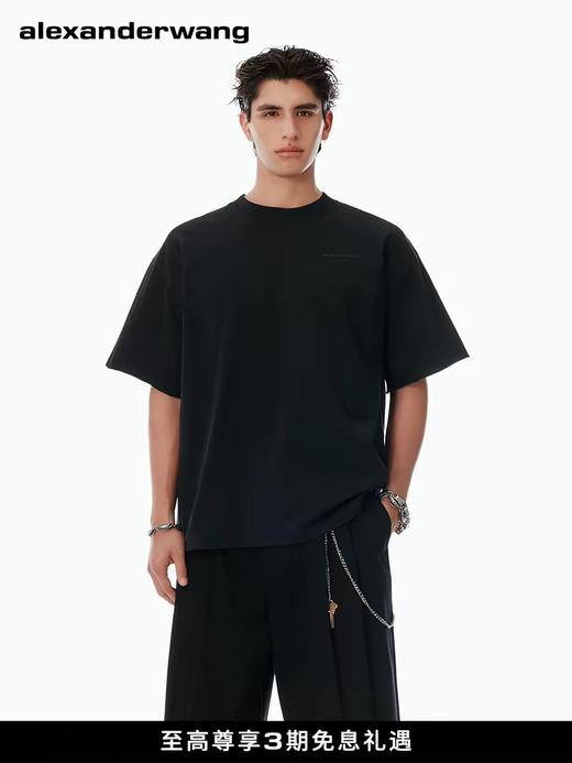 山大王 春夏新品绣花徽标装饰圆领短袖T恤 特惠 Z-15850 商品图4