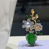 蕙质兰心 中式花瓶胸针 JD 商品缩略图4