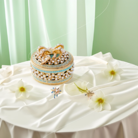 【彼达思】珍爱一生首饰盒+烟花耳饰组合