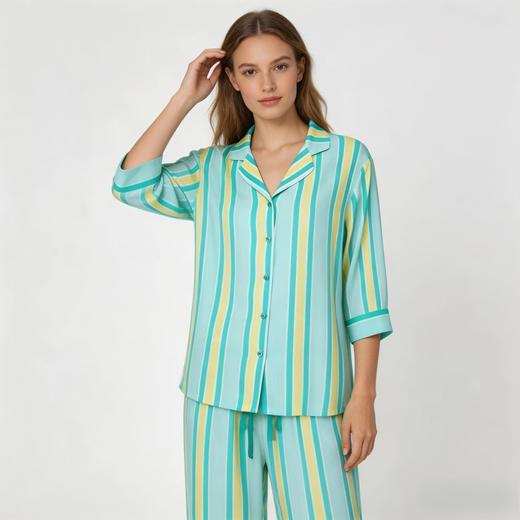 【粘纤梭织套装】SCHIESSER德国舒雅女士夏季清爽 飘逸 凉爽 海边度假风套装 100%粘纤梭织31/26427H 商品图2