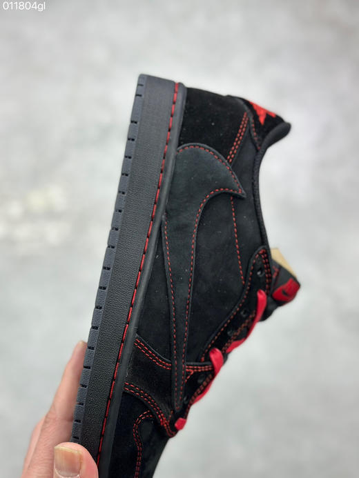 春季特惠💰430 公司级 # Travis Scott x Fragment Design x Jordan Air Jordan 1 Low OG SP 多方联名合作倒钩低帮 商品图5