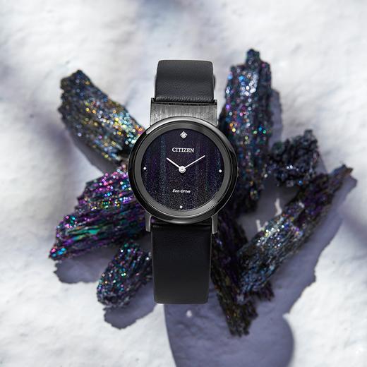 西铁城日本官方正品花语风吟系列新品舒博钛光动能女士手表EG7095-13E 商品图8