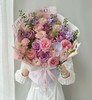 女神节定制混搭花束粉紫梦境 商品缩略图1