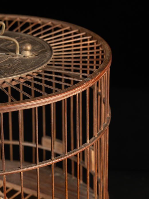 清	竹制圆形鸟笼 商品图3