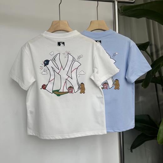 F0306135夏季新款男女童简约刺绣小标运动百搭细腻柔软时尚舒适休闲风短袖T恤 商品图1