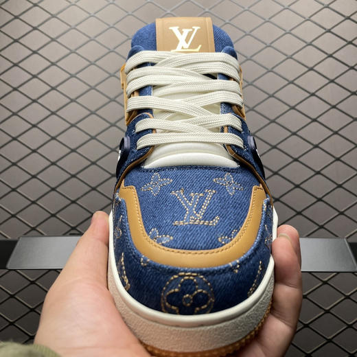 春季特惠💰720 路易威登 LV Trainer 低帮休闲板鞋 商品图8