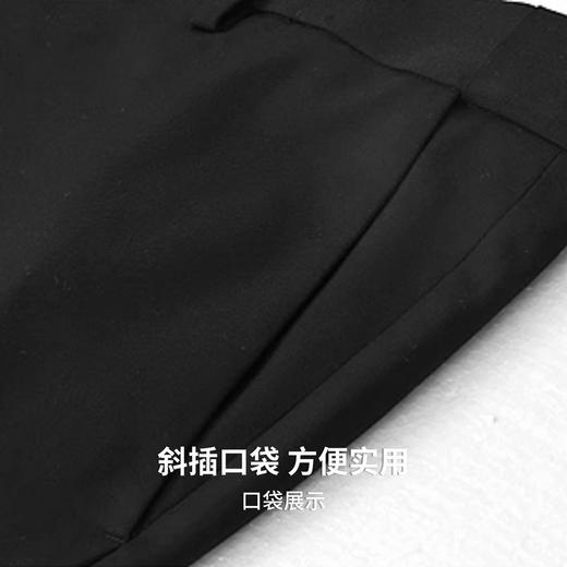 【扛皱垂顺】圣得西男士直筒垂坠感西裤2026新款春季商务通勤长裤 商品图9