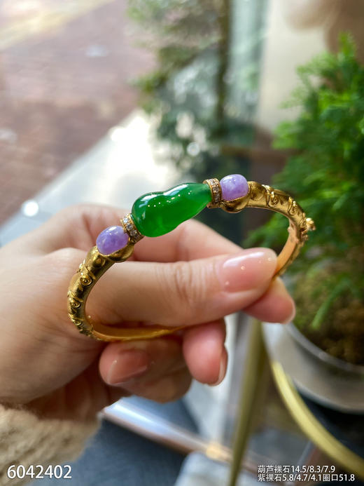 6042402，葫芦手镯，具体价格微信咨询 商品图8