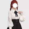 裁缝学苑AS641复古Lolita 衬衫马甲半身裙套装纸样女装三件套样板图纸 商品缩略图2