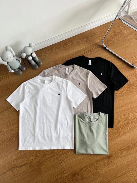 F030638新款立体标识舒适透气修身显瘦无痕短袖T恤 商品图0