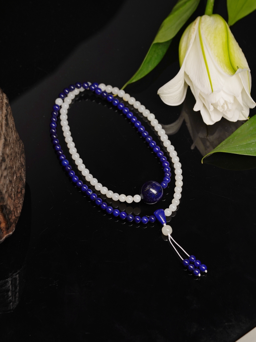 青金和田玉念珠