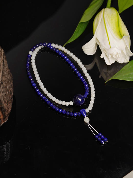 青金和田玉念珠 商品图0