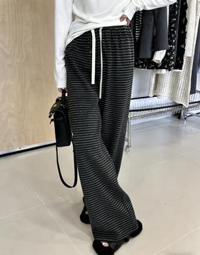 条纹亮片遛弯裤-纪念日百货门店同款169151331