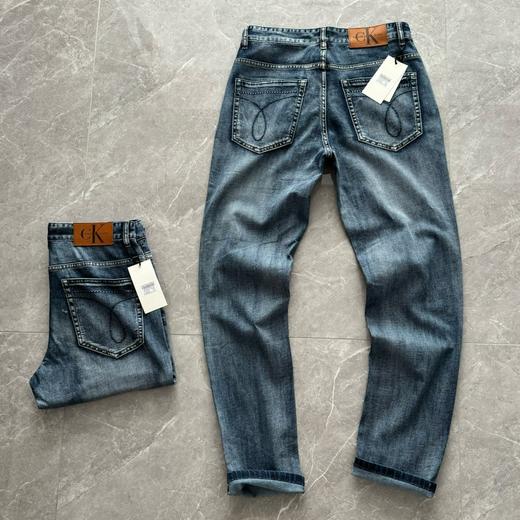 春款经典百搭小直筒立体裁剪版型微弹牛仔裤 商品图4