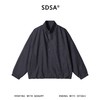 SDSA男装2026新款高贵轻奢做旧风格字母印花拉链立领夹克百搭时尚 商品缩略图0