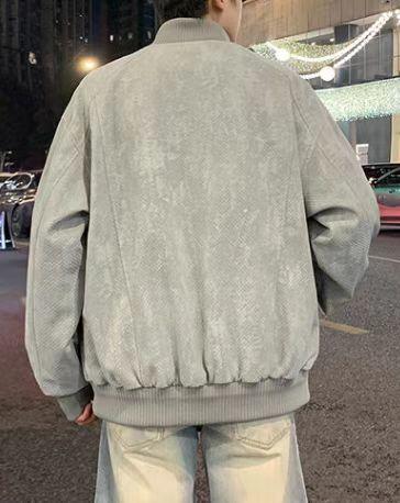 F0306105四色齐发防风连帽设计中性宽松夹克外套 商品图4