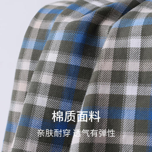 [斜纹梭织100%棉]   舒雅男士BOXER  100%棉梭织 40*40/90*80 (斜纹) 39/26763X 商品图3