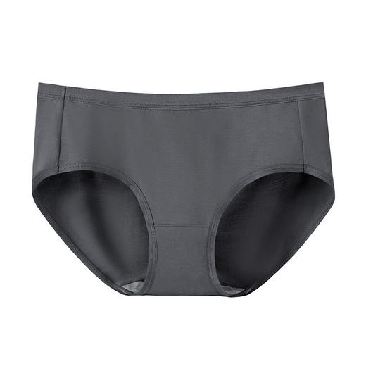 简约日式无印女士三角内裤良品莫代尔内裤纯色女款中腰内裤莫代尔 商品图3