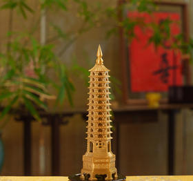 ²【安然水晶】文昌塔 材质铜 高约19cm LS-477 HM02-CRMM-ARSJ