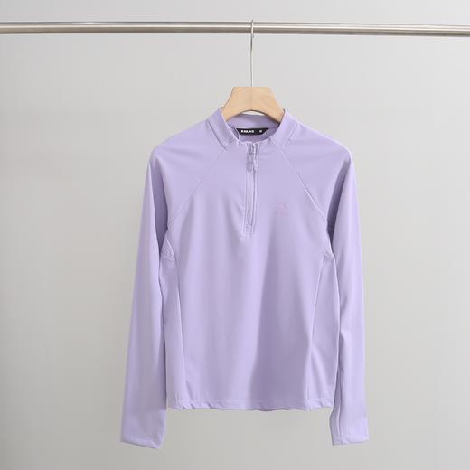 点此购买 凯乐石春秋季女士半拉链轻量透气户外运动登山徒步长袖打底衫 qk 341413 商品图4