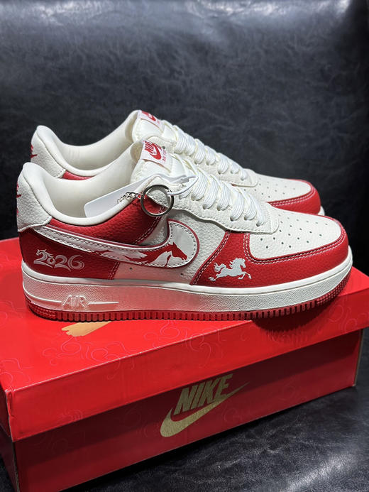 春季特惠💰430 马年限定 # NK Dunk LOW Year Of The Horse 空军一号 防滑耐磨 低帮 板鞋 男女同款 马到功成 迎新 限定款 商品图1