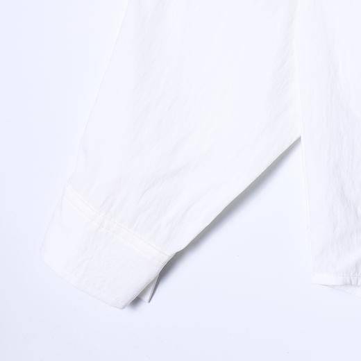 SDSA男士春夏新款痞帅男装时尚简约纯色长袖衬衫百搭舒适休闲衬衣 商品图3